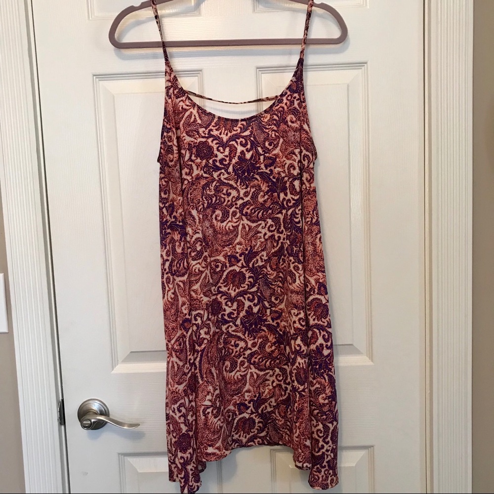Free People Paisley Swing Dress